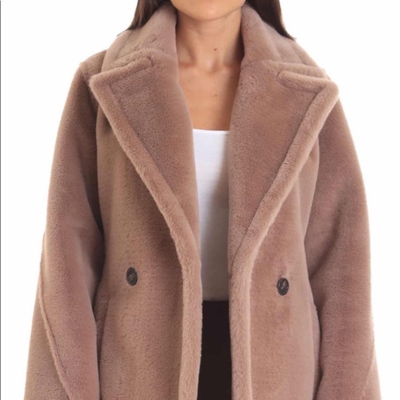 NEW faux fur coat Avec Les Filles - Picture 2 of 5